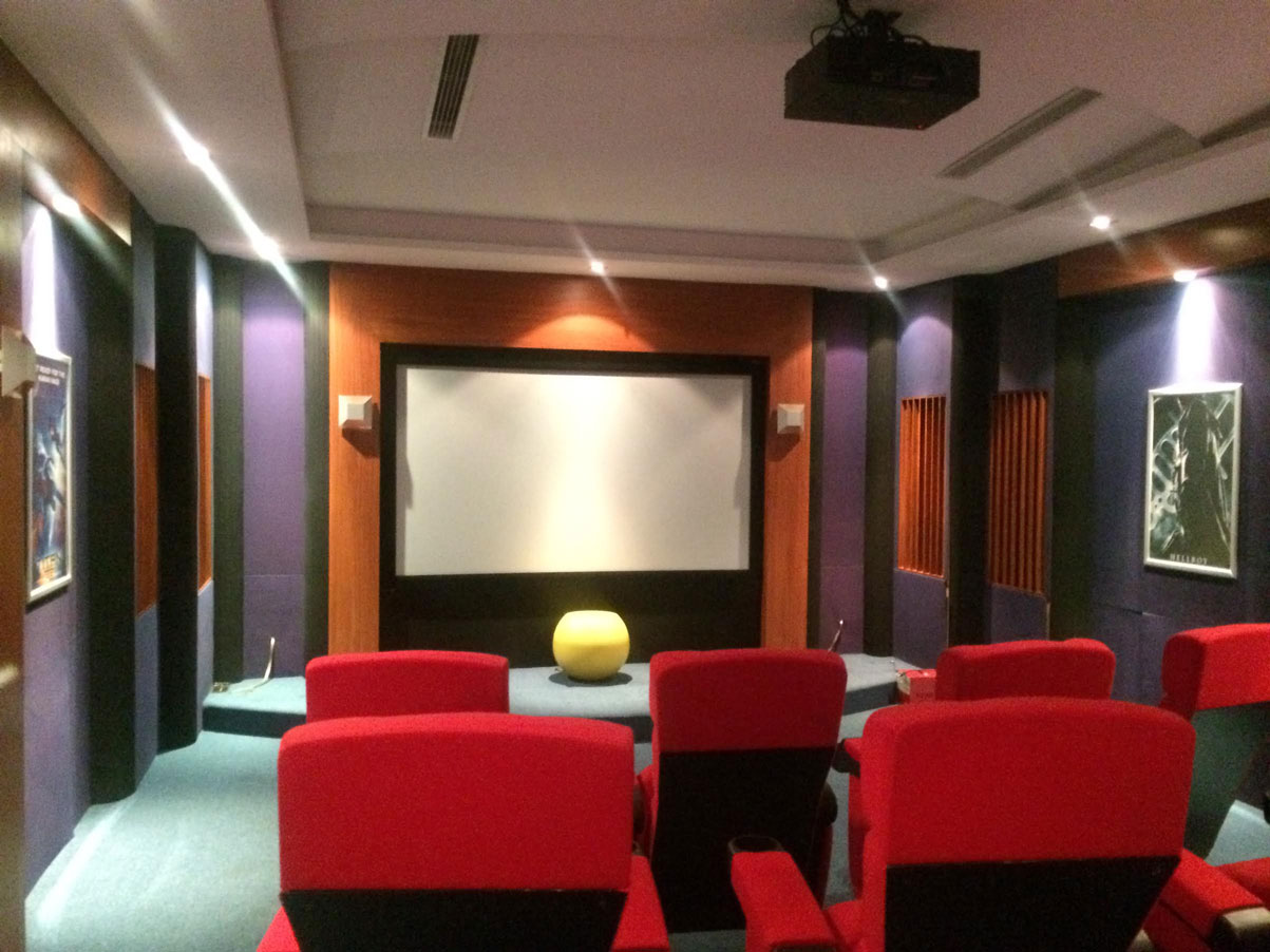 Theater before | Courtesy of CRL Designs