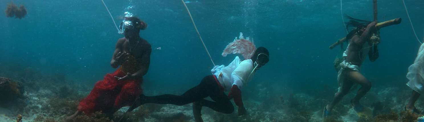 Our Islands 11°16'58.4_N 123°45'07.0_E, 2017. single channel HD video (01:12:00 min. loop), no audio. Image courtesy of Silverlens Galleries.