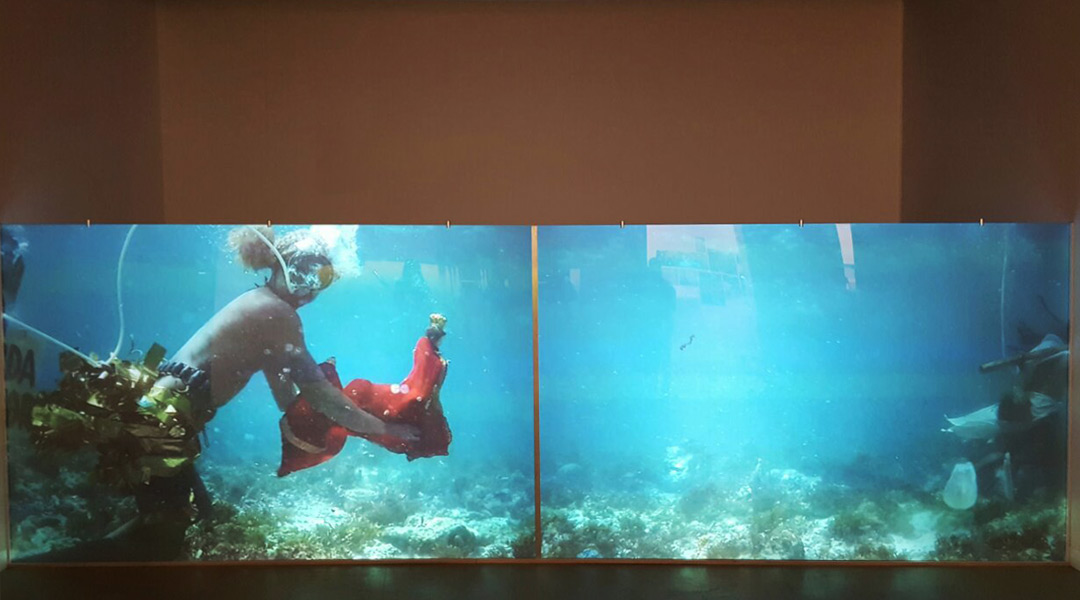 The single channel video by Martha Atienza was shown by Silverlens Galleries in Art Basel. 