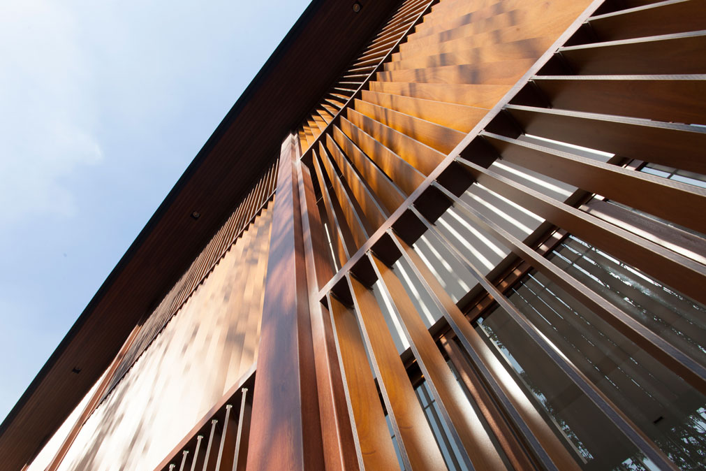 Mahogany House louvers
