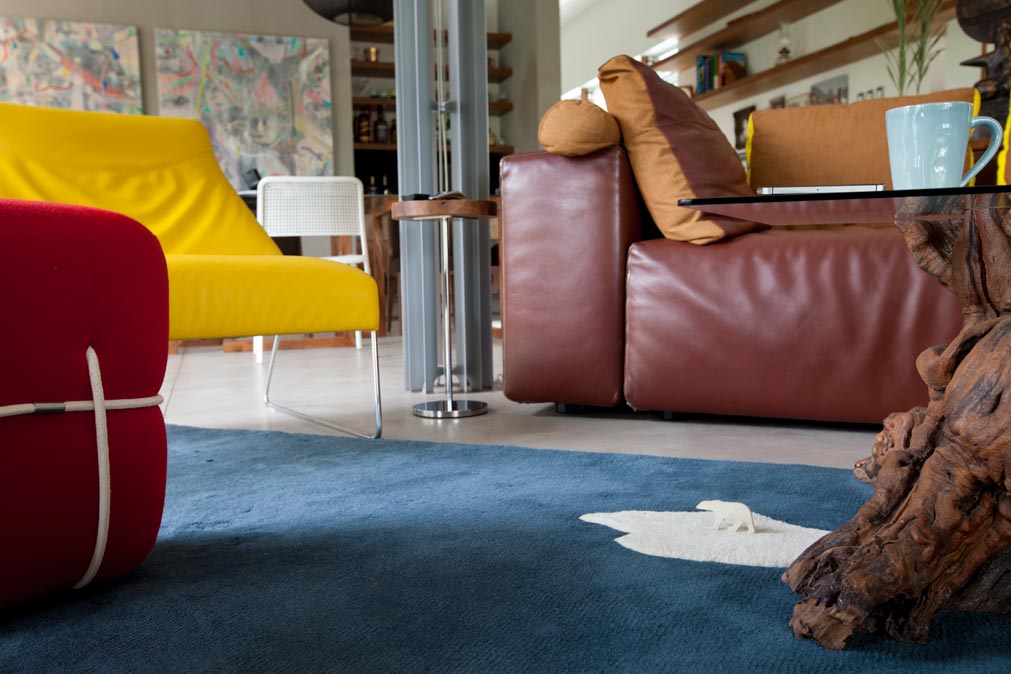 The rug, Global Warming by nanimarquina