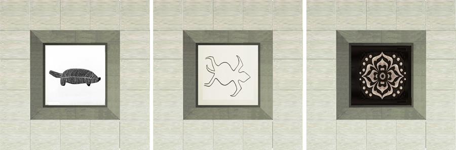 National Museum of Natural History wayfinder indigenous motif wayfinder