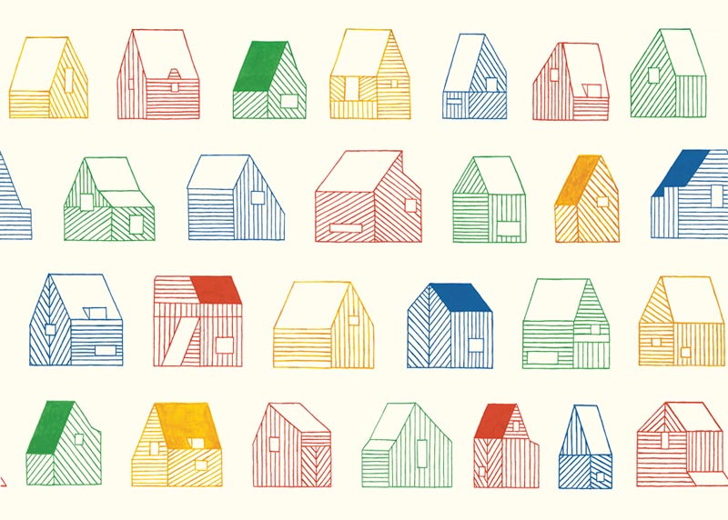 45. Les Cabanes  childrens wallpaper