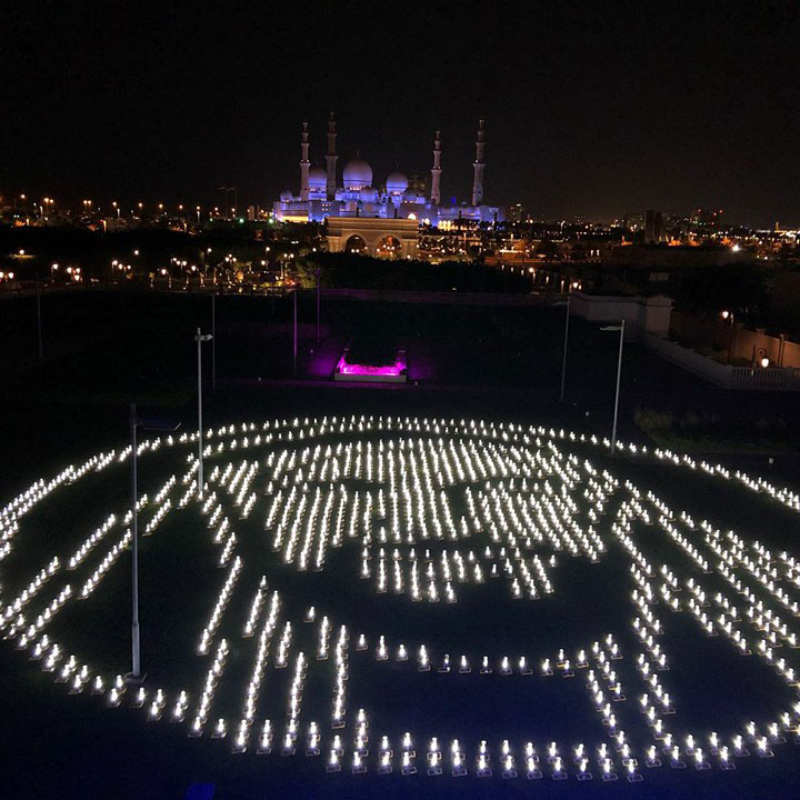 a rendering of His Highness Sheikh Zayed bin Sultan Al Nahyan founder of the UAE