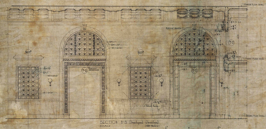 Department of Agriculture and Commerce Building Antonio Toledo drawing