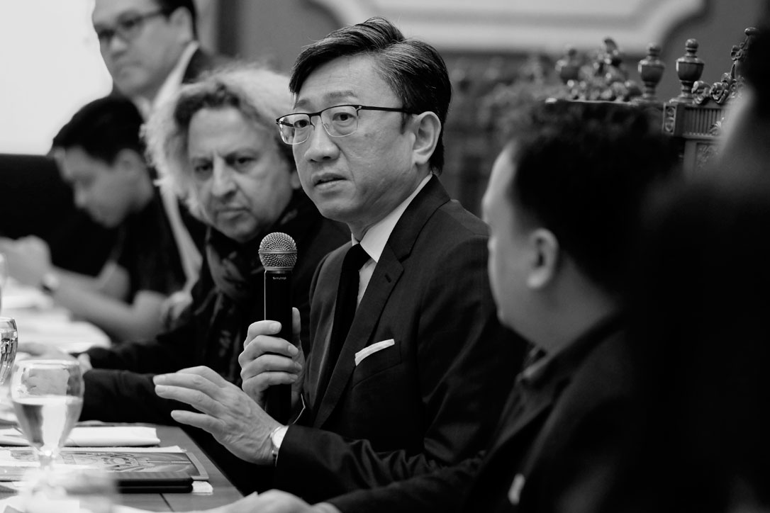 Sean Chiao at the Sala de Sesiones of the Ayuntamiento de Manila last 6 February 2018 | Photo by Ed Simon