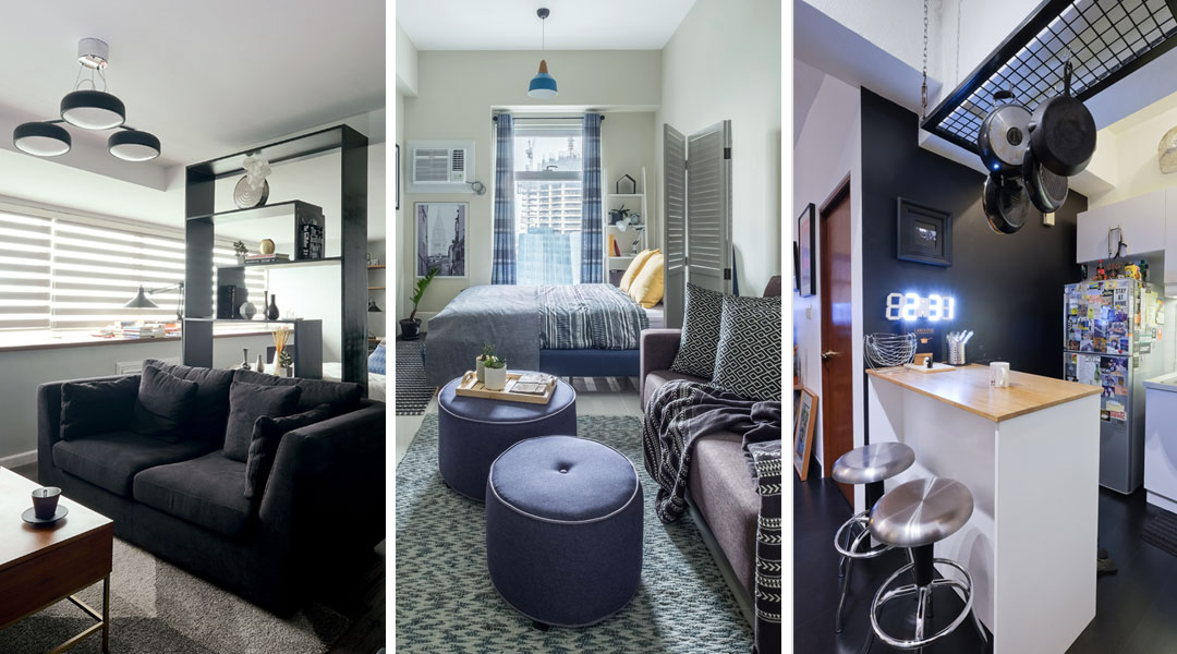 condo living room divider