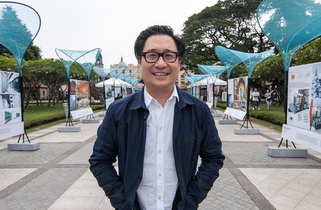 Lyndon Neri in Fort Santiago, Manila, during Anthology Festival 2018 | Photo by Lawrence Carlos