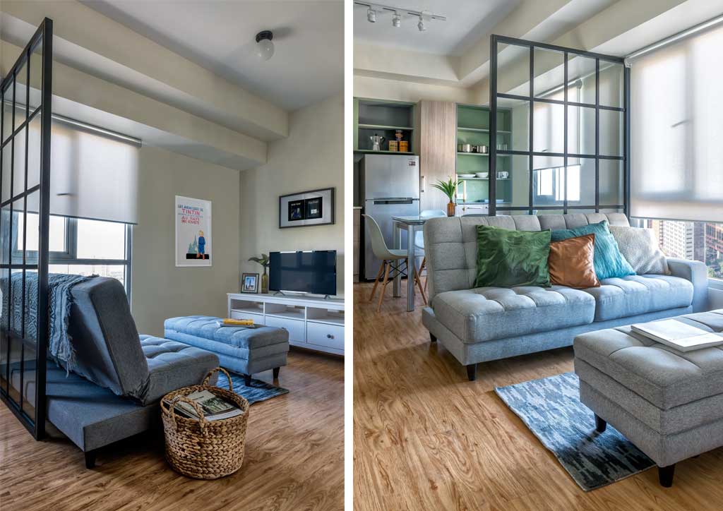 Triptych + Co, spacious condo, condoliving magazine, interior design manila, interior design philippines