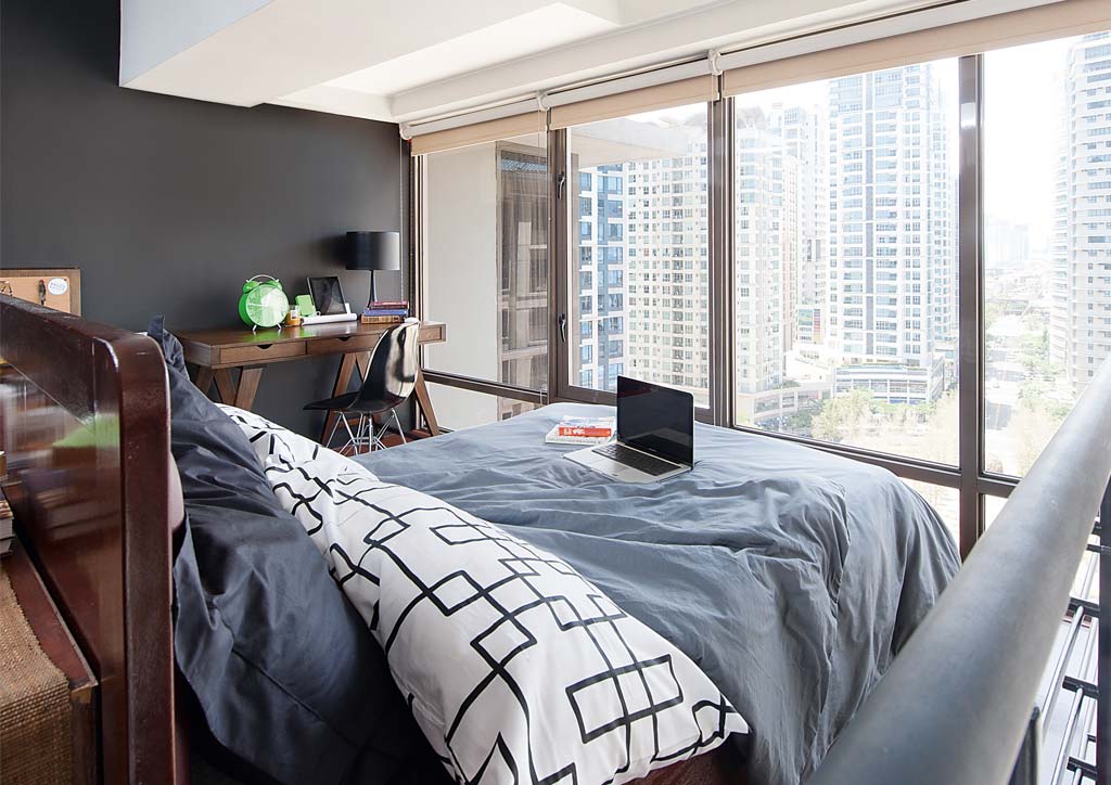 condoliving cy ynares the bald baker diy mancave loft condo bgc