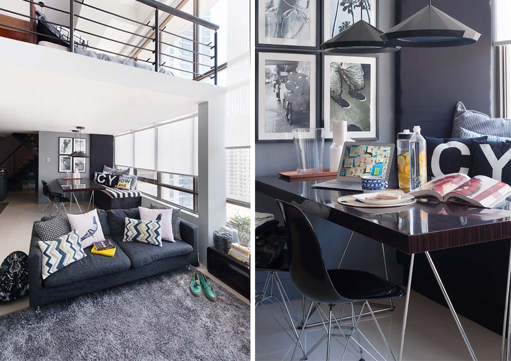 condoliving cy ynares the bald baker diy mancave loft condo bgc