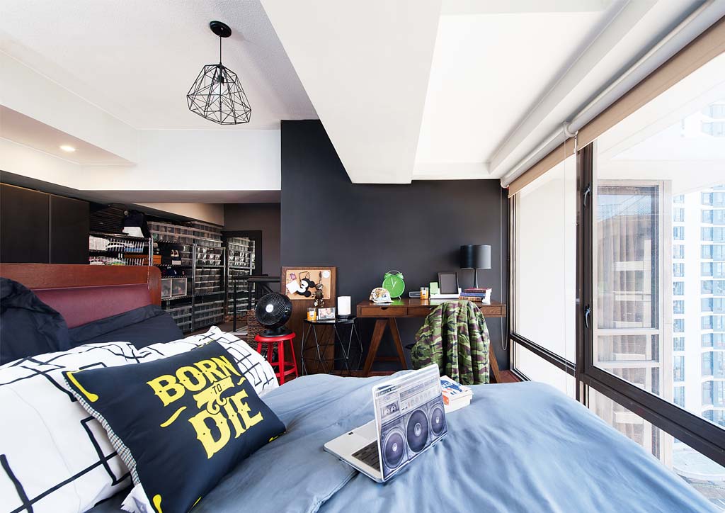 condoliving cy ynares the bald baker diy mancave loft condo bgc