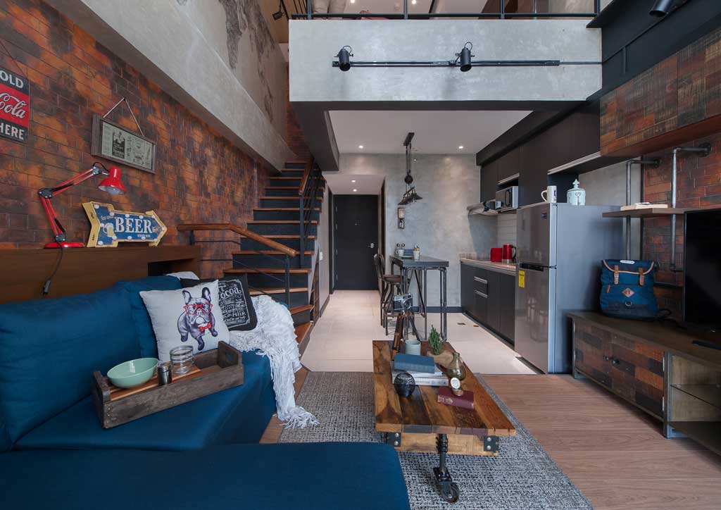 Industrial Loft, industrial loft condo, interior designer philippines, interior designer manila, condoliving, condoliving magazine