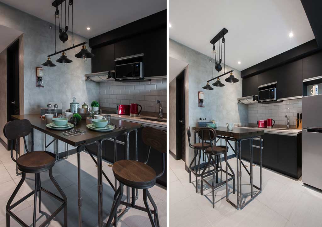 Industrial Loft, industrial loft condo, interior designer philippines, interior designer manila, condoliving, condoliving magazine