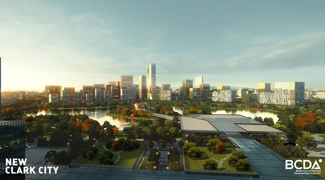 Artist's rendering of the New Clark City via facebook.com/NewClarkCity/