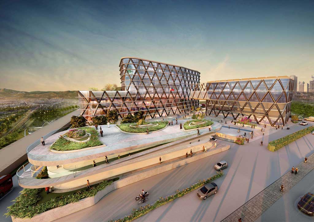 Resilient architecture exemplified by the MMDA Office Complex.