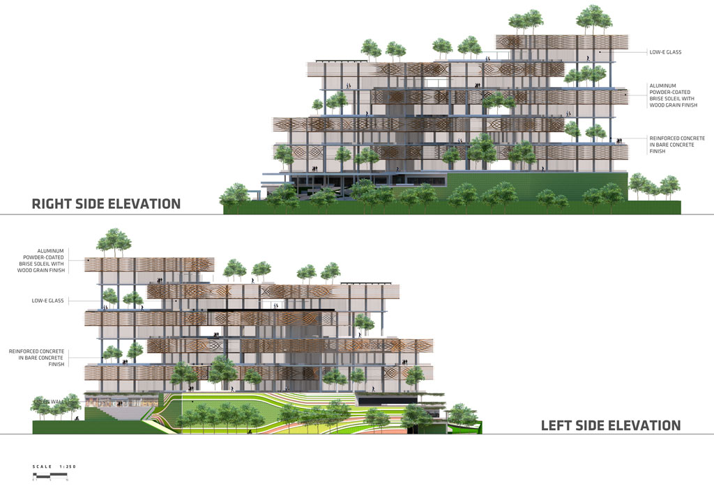 bluprint architecture buensalido architects mmda complex government office
