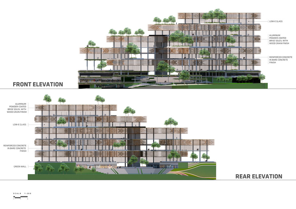 bluprint architecture buensalido architects mmda complex government office