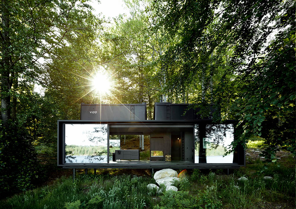 Vipp Shelter, Prefab, Prefabricated house