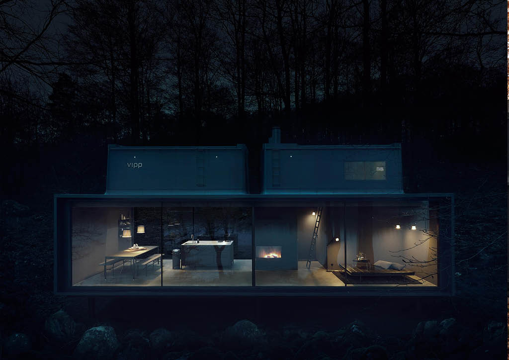 Vipp Shelter, Prefab, Prefabricated house