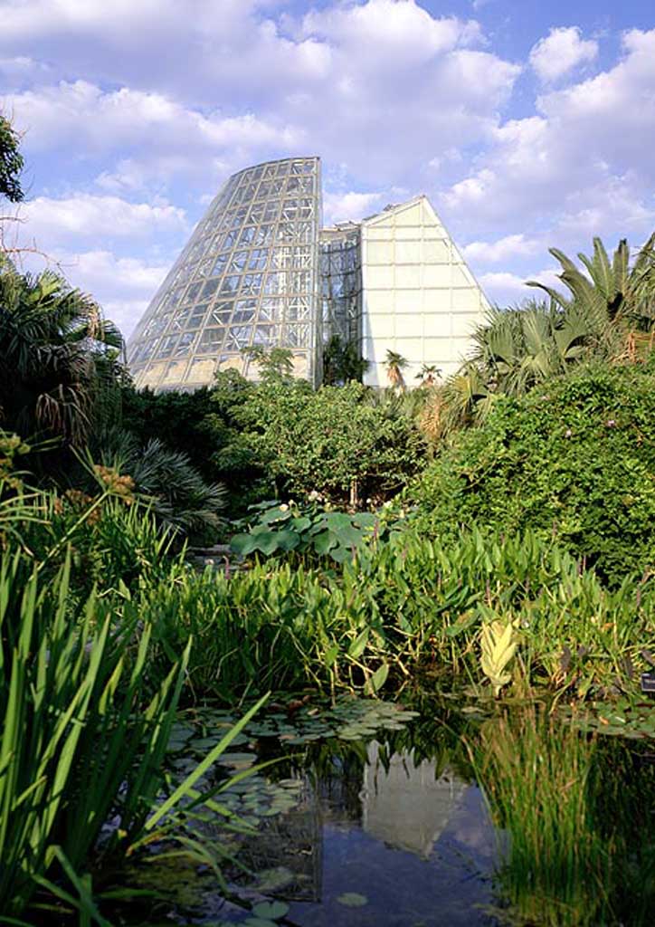 bluprint architecture emilio ambasz Lucille Halsell Conservatory