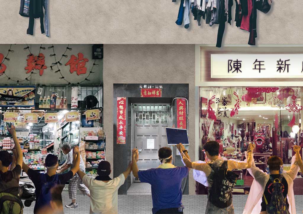 bluprint architecture design making waste public exhibit hong kong