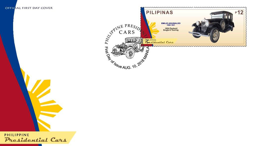 bluprint art heritage philately philippine presidential cars stamps