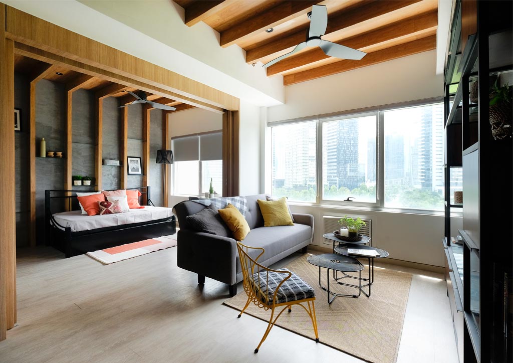 condoliving architects Jaime Recto and Margarita Barcia TAYO architecture and design contemporary filipino rental condo