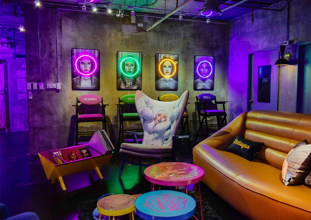 CDATA[Space Encounters, both the gallery and the furniture store, loves to shake things up and push the boundaries when it comes to local art and design. Their latest furniture collection and art exhibition, Zweet Sixteen, does exactly that—it celebrates the irreverence of Pinoy graphic novel icon Zsazsa Zaturnnah and its 16th anniversary.
For the uninitiated, award-winning artist Carlo Vergara’s Zsazsa Zaturnnah is the superhero alter ego of an ordinary person named Ada, the gay owner of a humble salon in an equally humble town. Upon ingesting a huge rock from outer space, Ada transforms into Zaturnnah, who is endowed with superpowers that enable her to help people in need. She has, of course, a love interest: the dreamy, oft- shirtless Dodong; and nemesis, Queen Femina and her team of Amazonistas who all hail from another planet.![myhome-big-boy-cheng-image-12 - BluPrint condoliving zsazsa zaturnnah space encounters