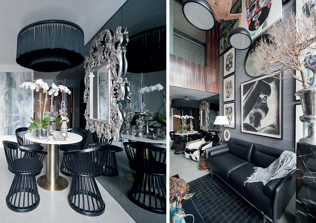 condoliving dark colors small condo