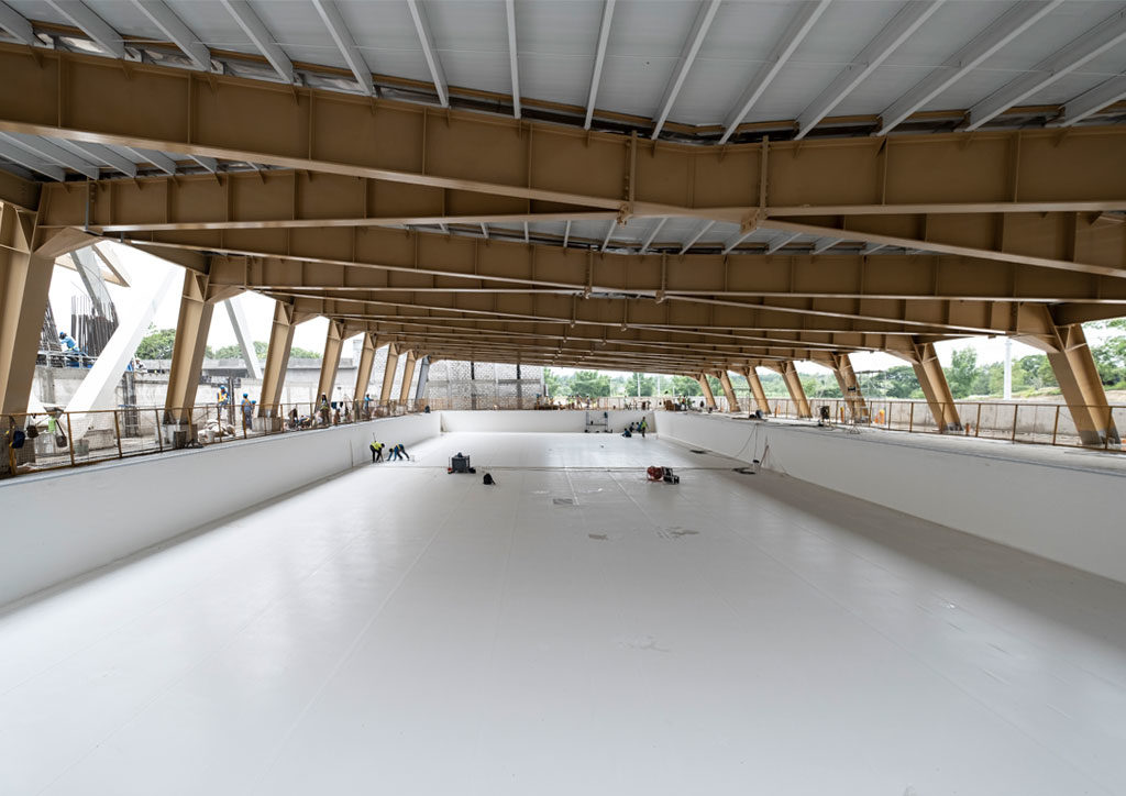 bluprint architecture new clark city aquatic center