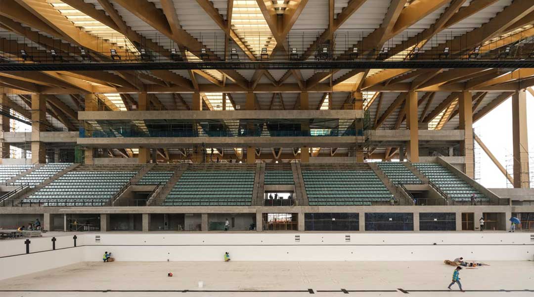 bluprint architecture new clark city aquatic center