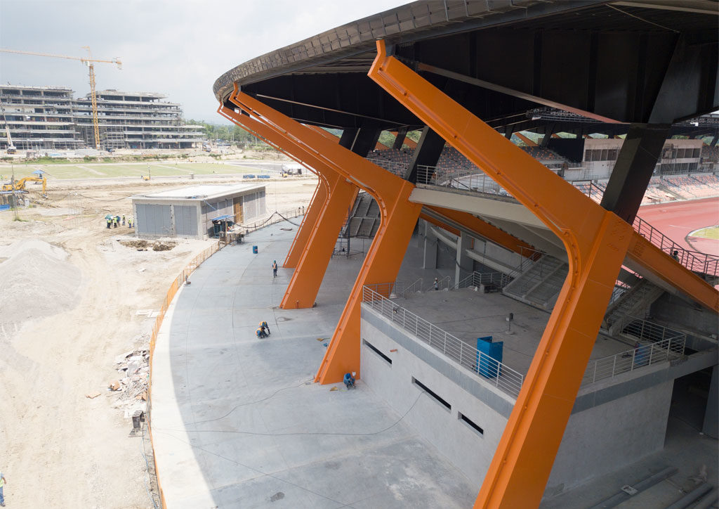 bluprint architecture new clark city sports complex athletic stadium budji layug royal pineda budji+royal architecture+design