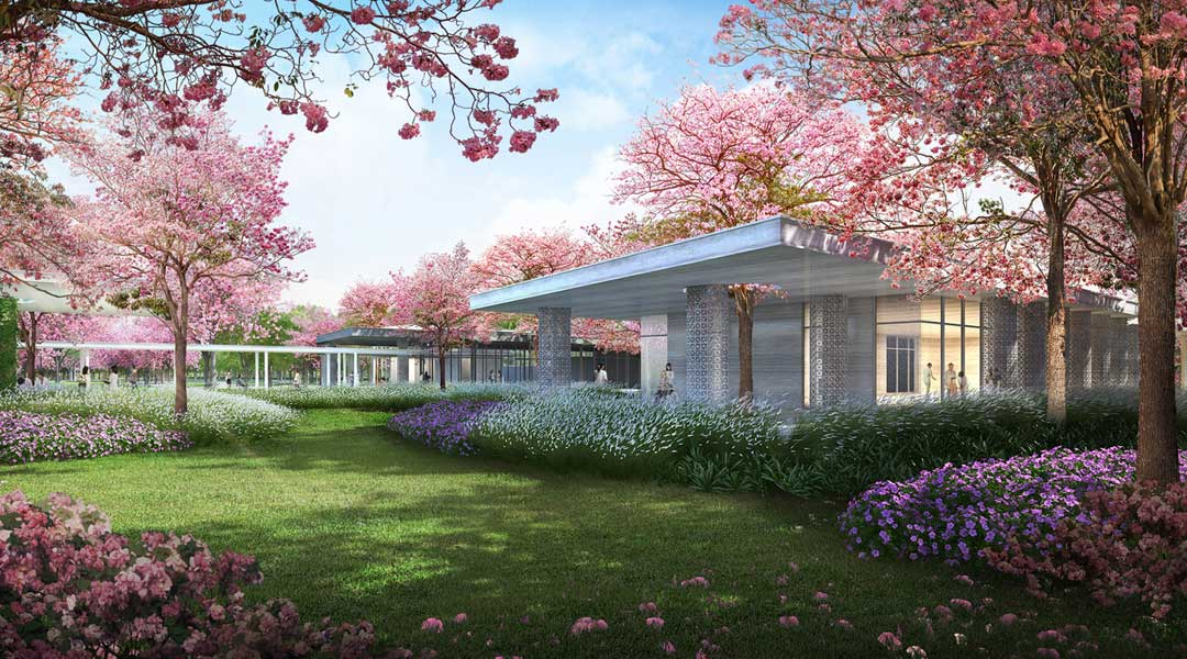 bluprint architecture waf 2019 shortlist P Landscape Co.,Ltd Pink Park Village