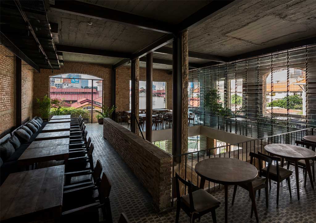 bluprint architecture adaptive reuse Pizza 4P's nishizawaarchitects ho chi minh city