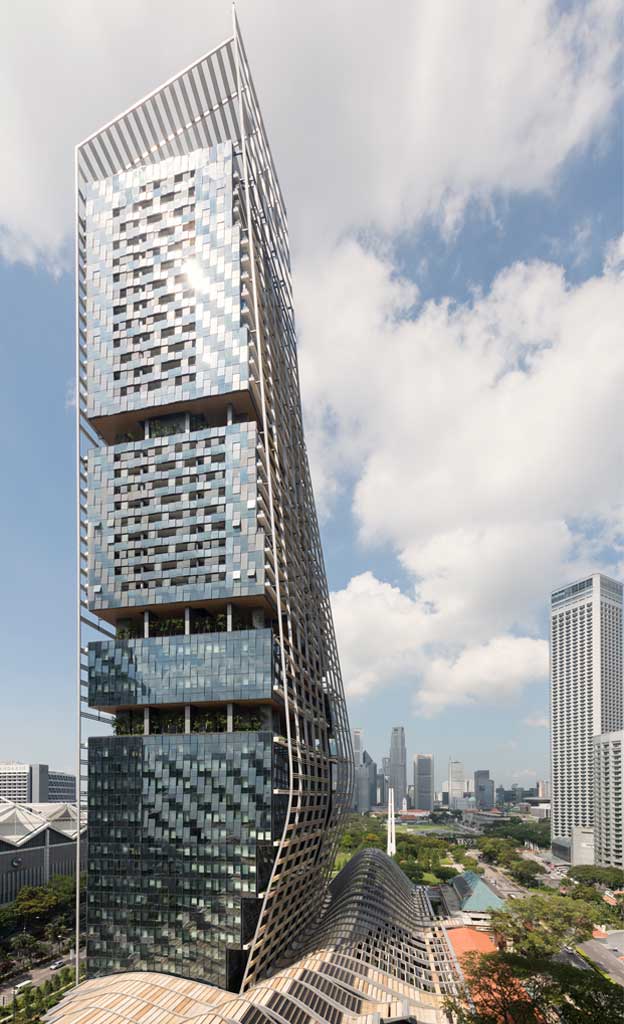 bluprint architecture south beach complex singapore foster + partners