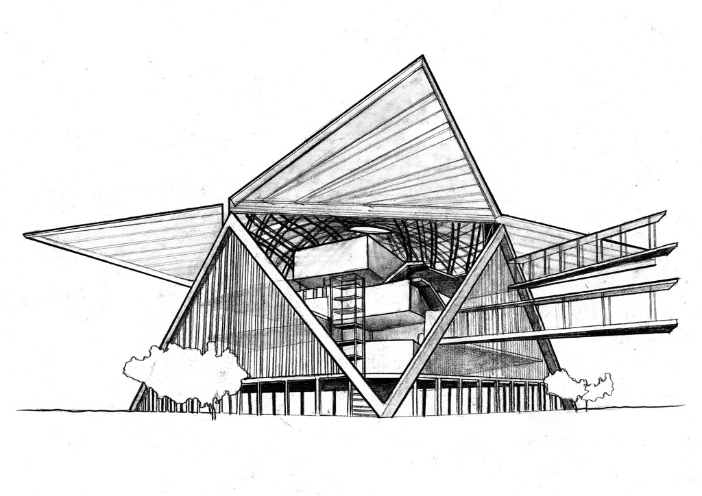 bluprint architecture unbuilt project by famous architect