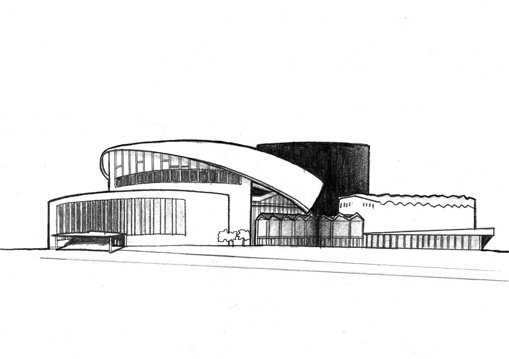 bluprint architecture unbuilt project by famous architect