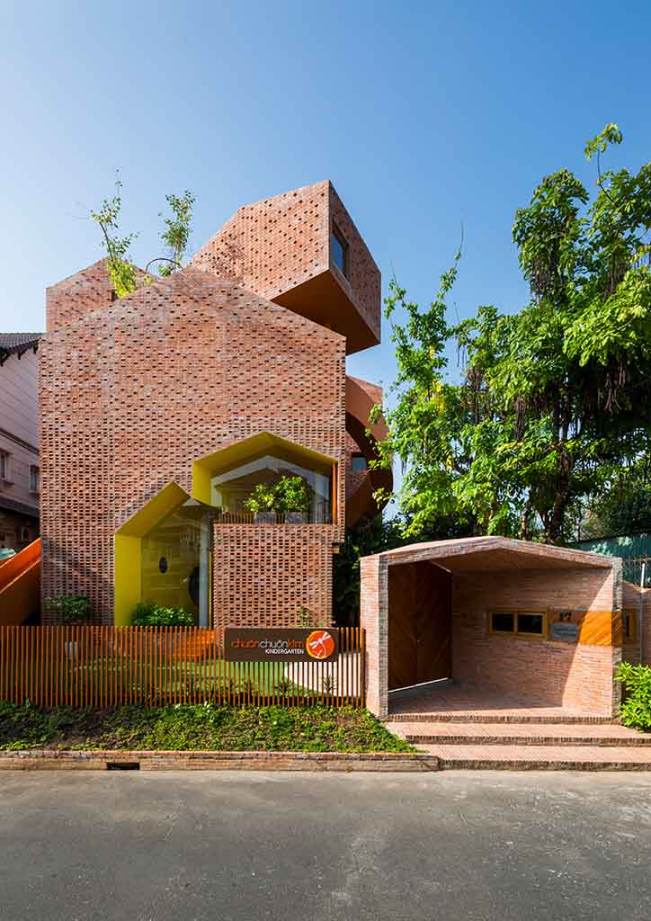bluprint architecture kientruc o chuon chuon kim 2 kindergarten vietnam