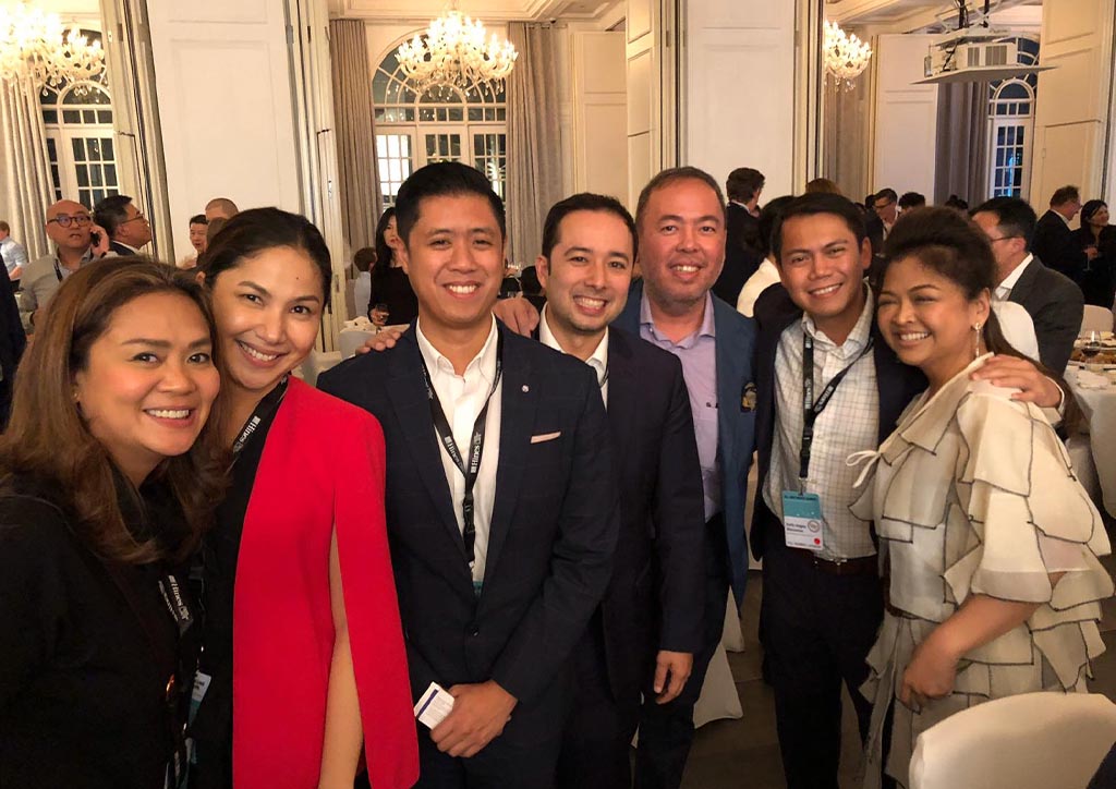 Jean de Castro with ULI members