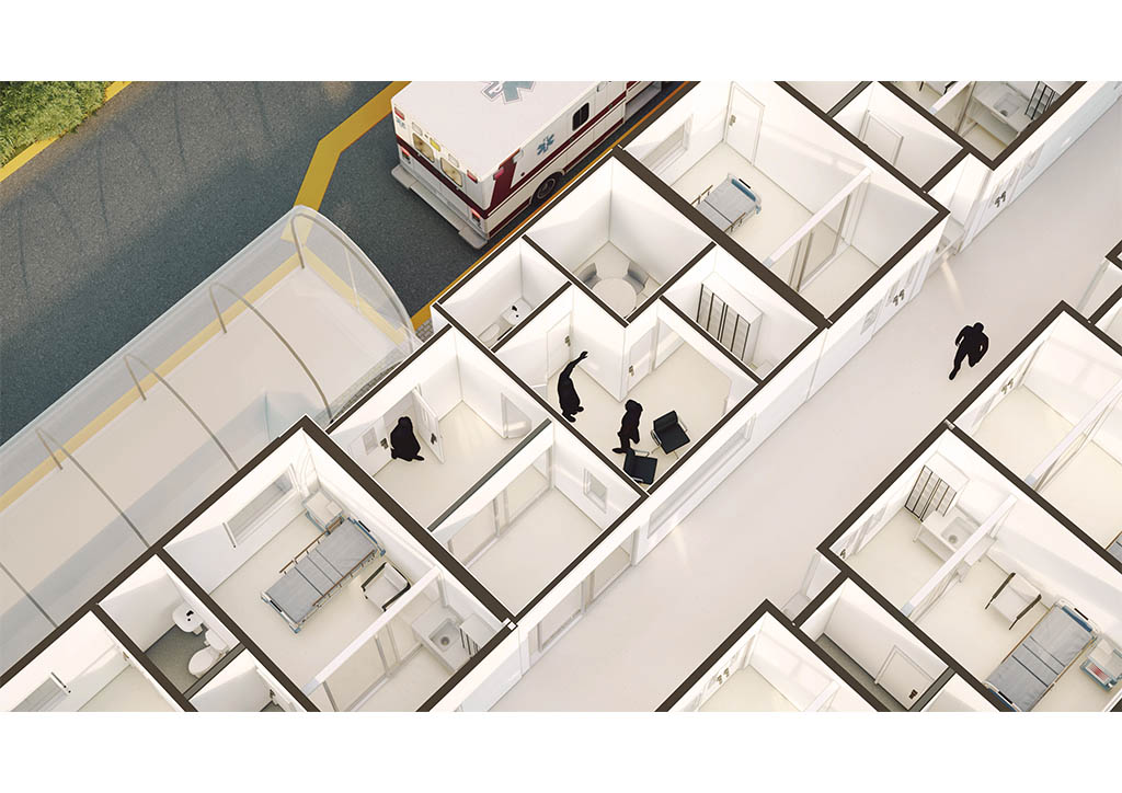 isolation facilities nursing stations