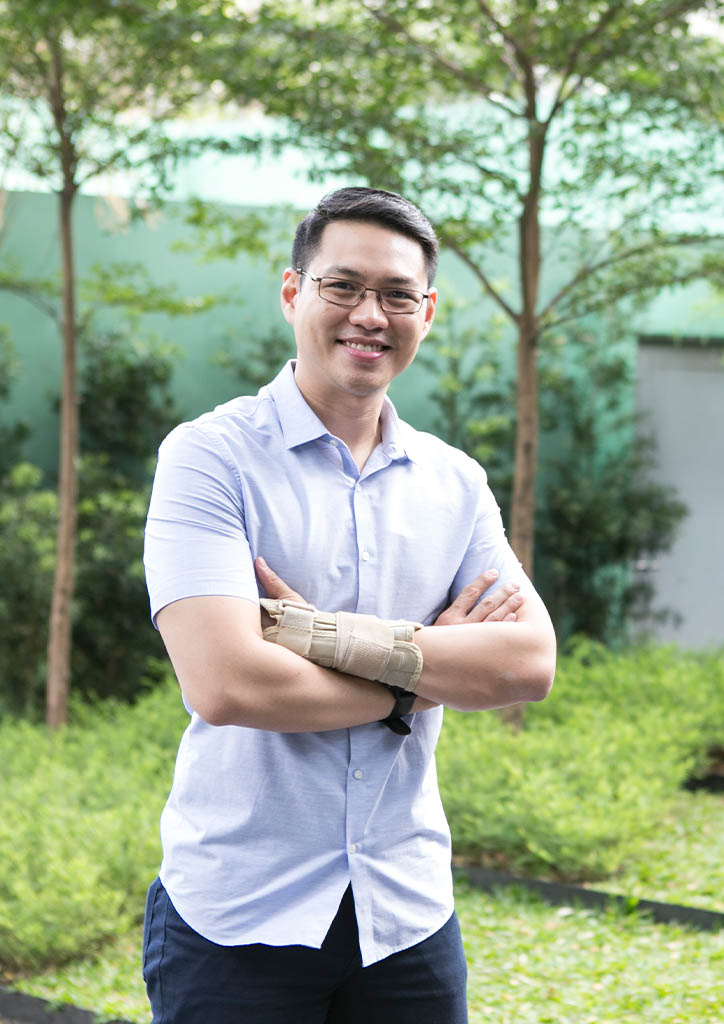 Vince Lim - answers questions on the pandemic