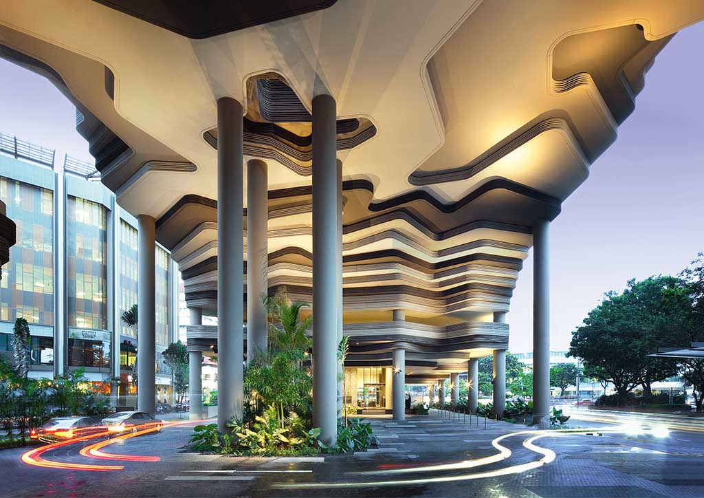 BluPrint Architeture ParkRoyal on Pickering WOHA