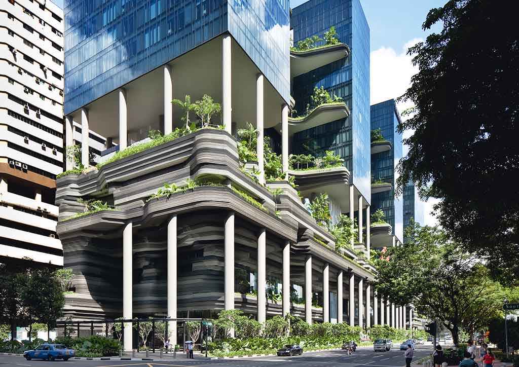 BluPrint Architeture ParkRoyal on Pickering WOHA