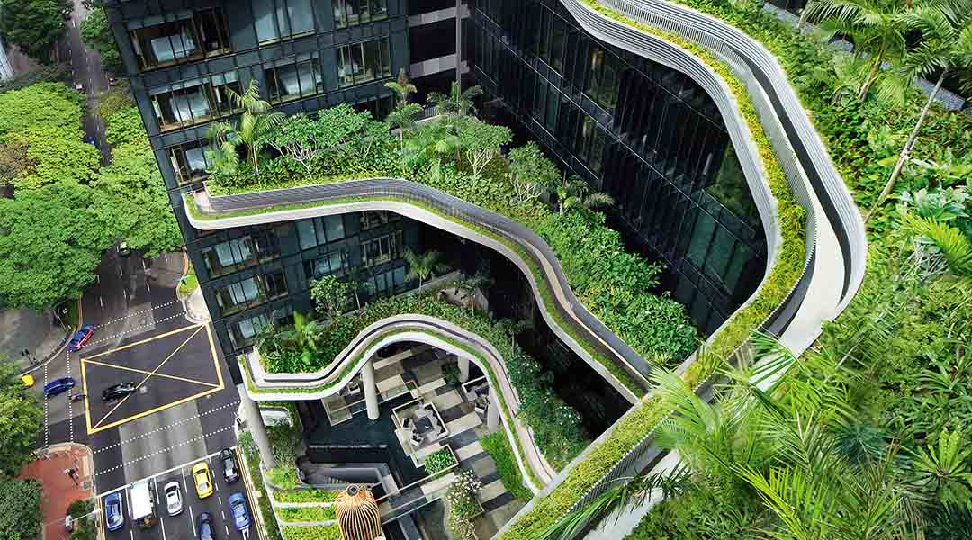 BluPrint Architeture ParkRoyal on Pickering WOHA