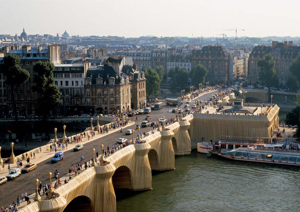 BluPrint - Christo - The Pont Neuf Wrapped