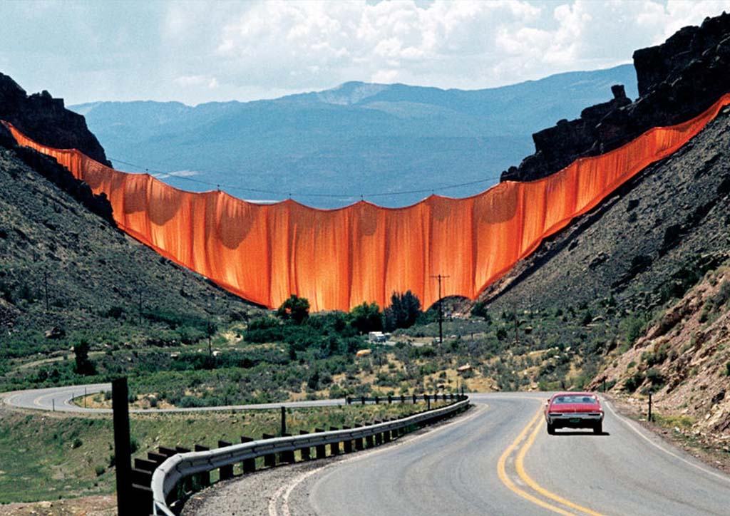BluPrint - Christo - The Valley Curtain