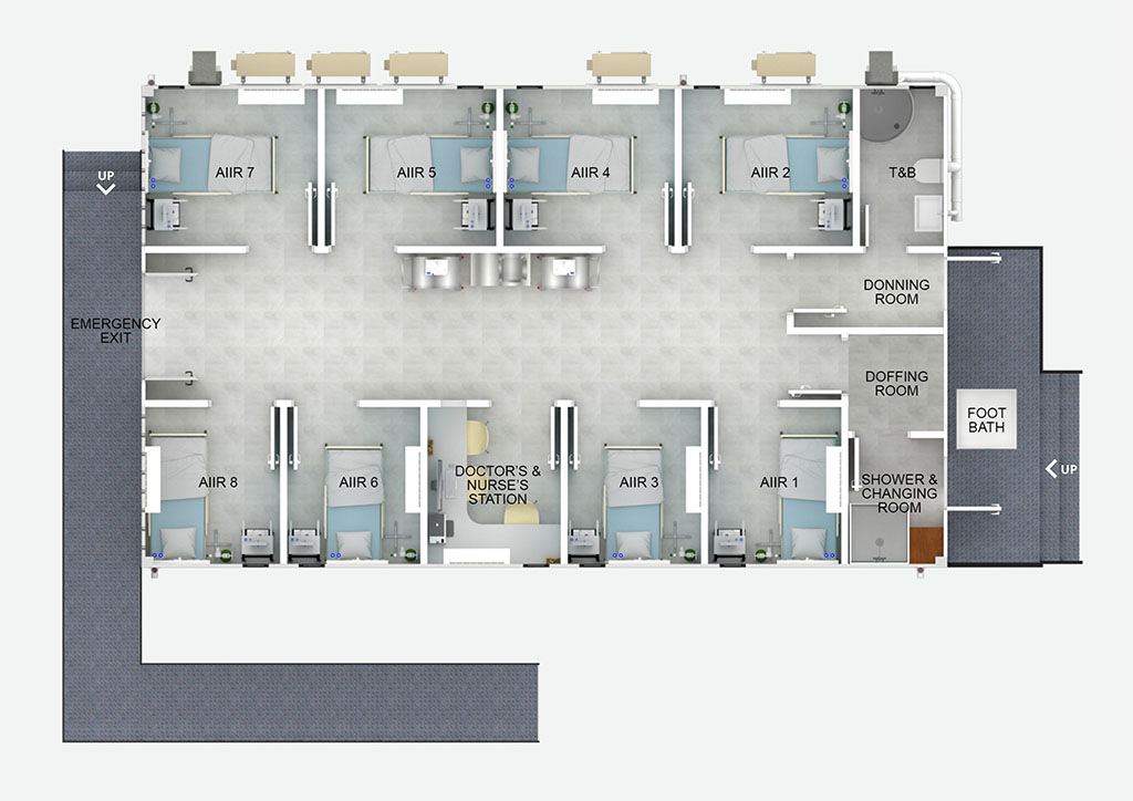 BluPrint Architecture Project Medicube COVID-19