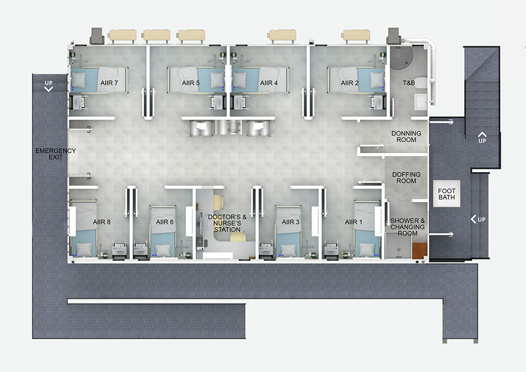 BluPrint Architecture Project Medicube COVID-19