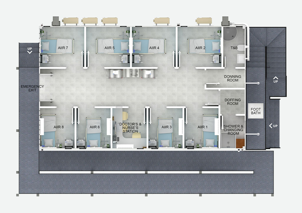 BluPrint Architecture Project Medicube COVID-19